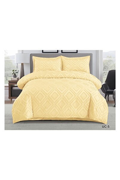 Truva Home Finora Finet 4-Piece Duvet Cover Set , Premium Bed Set 200x230 cm