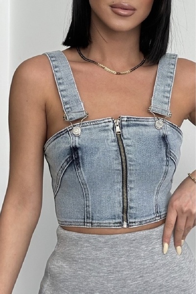 xlove Önü Fermuarlı Büstiyer