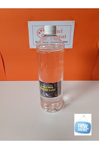 İNCİ TUVAL İthal Kokusuz Terebentin 1000 Ml (1 litre lt)