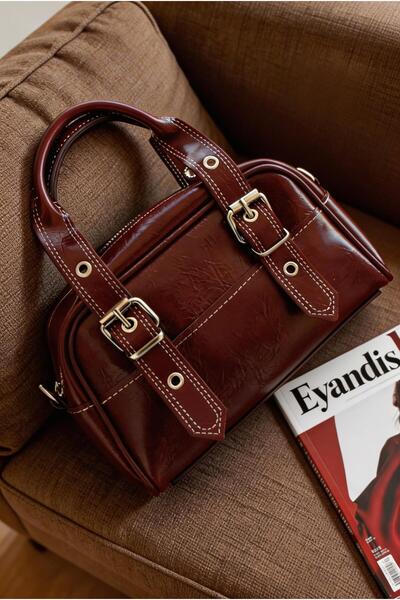 eyandis Geantă de mână și crossbody casual, din seria Vintage, cu cataramă br...