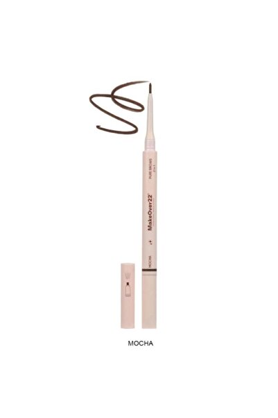Makeover22 Mikover 22 Mocha 2-in-1 Pure Eyebrow Pencil Pw02