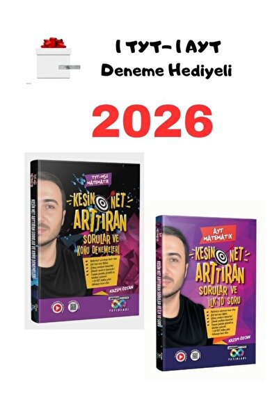 Doktrin Yayınları 2026 TYT ve AYT Kesin Net Artıran Sorular ve Konu Denemeler...