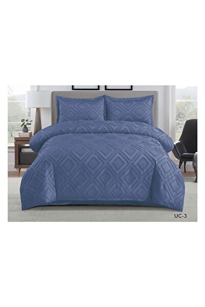 Truva Home Finora Finet 4-Piece Duvet Cover Set , Premium Bed Set 200x230 cm