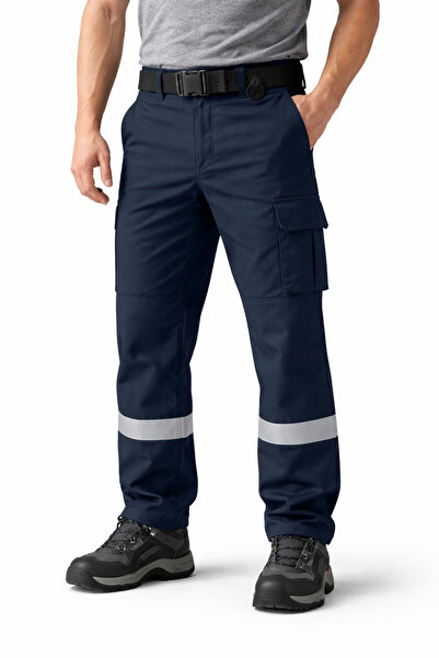 akyıldız iş elbiseleri YAZLIK İŞ PANTOLONU-GABARDİN-REFLEKTÖRLÜ İŞ PANTOLONU