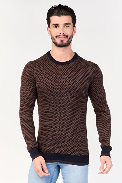 Harmont & Blaine Men Embroidered Logo Sweater, Multicolor