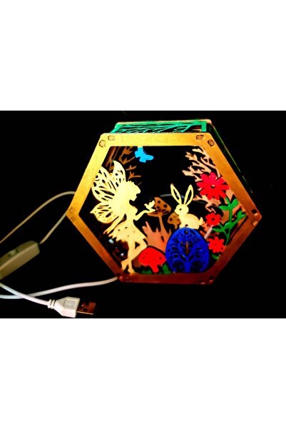 Handmade 3D Fairy Garden Lamp