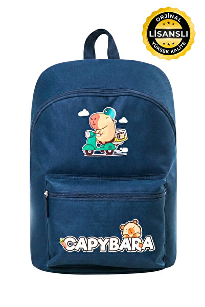 capybara Original Licensed Children's School Book Bag - Waterproof , Lightwei...