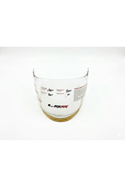 L55 Yarı Açık Kask Uyumlu Yedek Vizör Kask Camı - Şeffaf (Anti-Scratch)