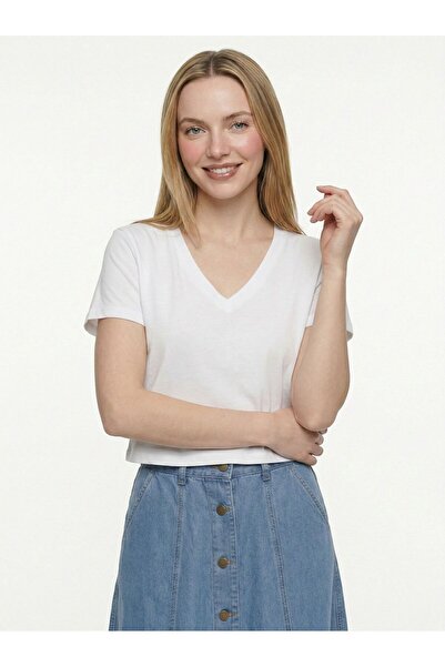 Loft Γυναικείο μπλουζάκι Regular Fit με μανίκια