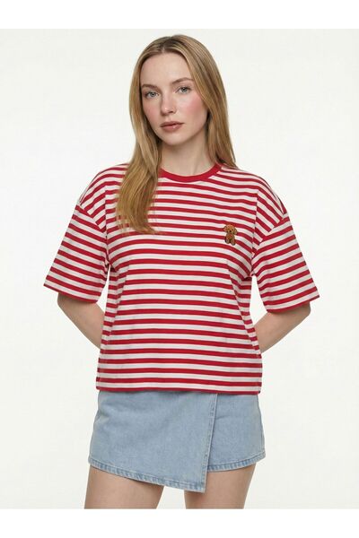 Loft Loose Fit Kadın Tshirt K.kol