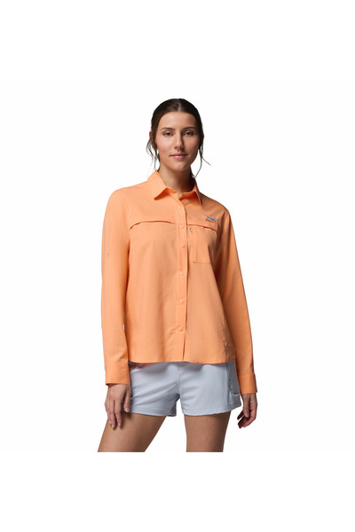 Columbia PFG Castback Woven Kadın Uzun Kollu Gömlek