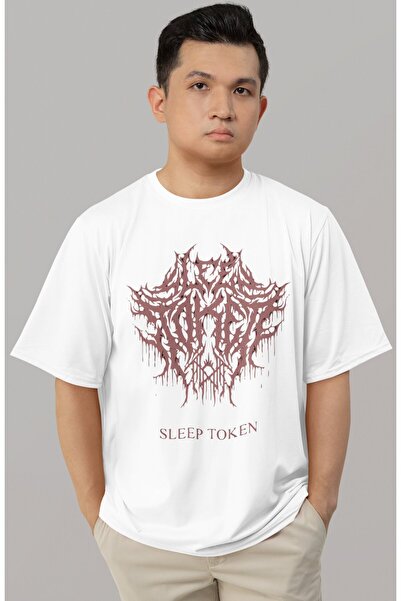 SEVBANO Dizajn Sleep Token Rock Metal Muzički Bend Tiskana Unisex Oversize Ma...