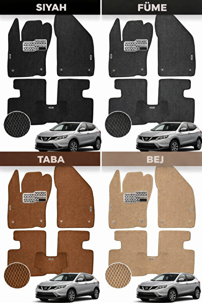 Nissan Qashqai 2013-2021 3D Tam Set Paspas Takımı