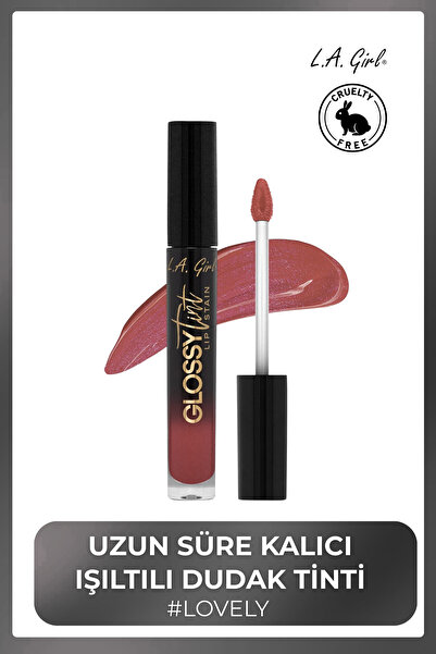 L.A. Girl Glossy Tint Lip Stain - Uzun Süre Kalıcı Işıltılı Dudak Tinti - GLC...