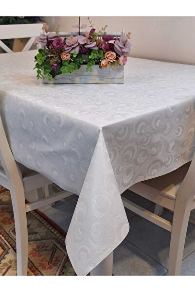 Başak Ev Tekstili Pânză uleioasă din PVC cu fibre - Față de masă ștergabilă c...