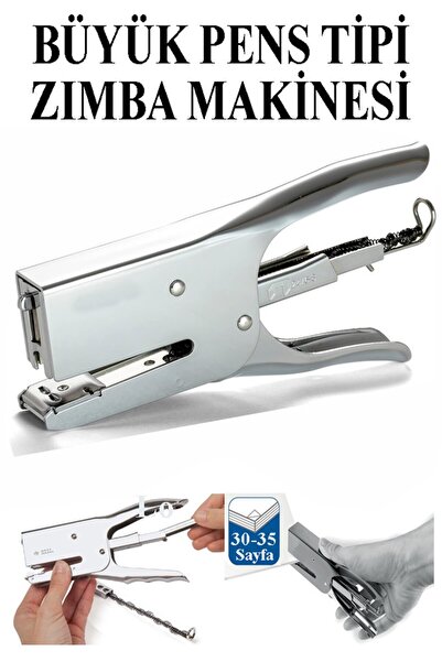 Artmaster Pens Stapler Machine 24/6 1 Piece Norex Pen Type Steel Large Staple...