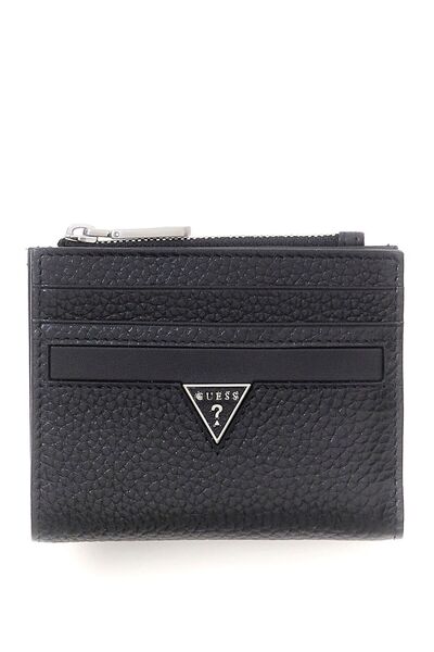 Guess Monaco bifold top zip wallet