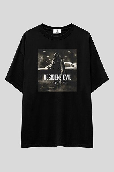 UmbraWear Resident Evil "Requiem" majica prekomernog veličine | Unisex 100% p...