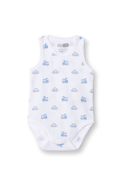 ebebek Hello Baby HelloBaby Erkek Bebek Body Zarf Yaka Atlet