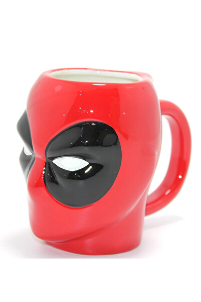 FREEDOM STOREE كوب مارفل ديدبول بتصميم شخصية ثلاثية الأبعاد منقوشة Alk4548