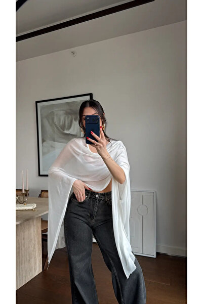 Perry Boutique Women's Designer Knitwear Cape Blouse