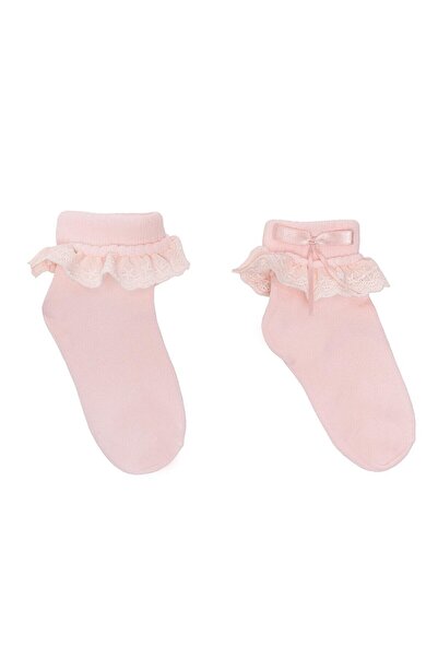ebebek Hello Baby HelloBaby Kız Bebek Dantelli Çorap