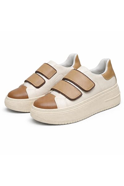 moun shoes Γυναικεία - Αθλητικά παπούτσια Snekear με χοντρή σόλα με διπλή ται...