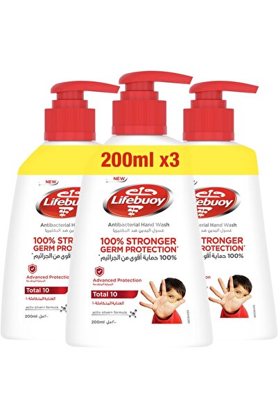 CCP (3pc)Hand Wash, Complete Care 10, 100% Germ Protection in 10 Seconds, 200 ml