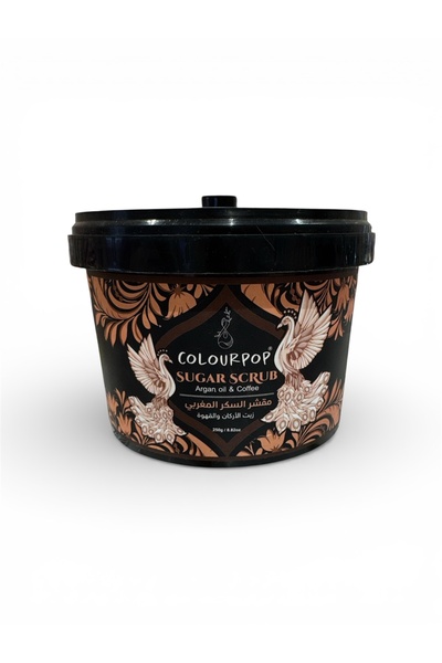 colourpop مقشر السكر بزيت الأرغان والقهوة