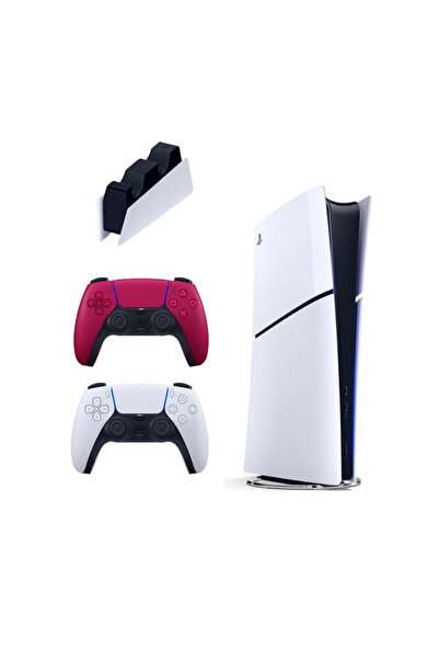 Hepta Collection Sony Playstation 5 Slim Digital 825 GB + Şarj İstasyonu + 2....