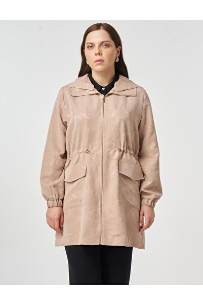 Kayra Torba Pocketed Modal Jacket Nude