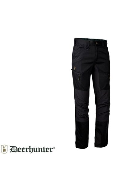 Deerhunter Rogaland Stretch Trousers - Black 50