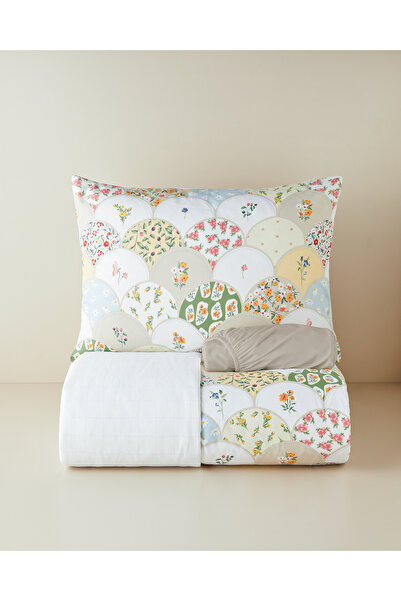 English Home Pretty Loop Kolay Ütülenir Tek Kişilik Nevresim Takımı 160x220 c...