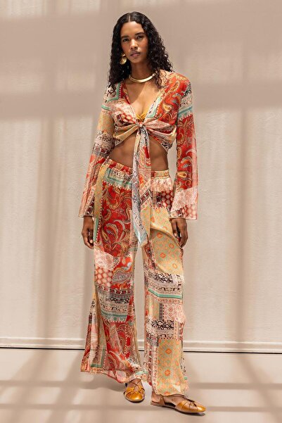 BSL Bol Düz Kesim Pantolon