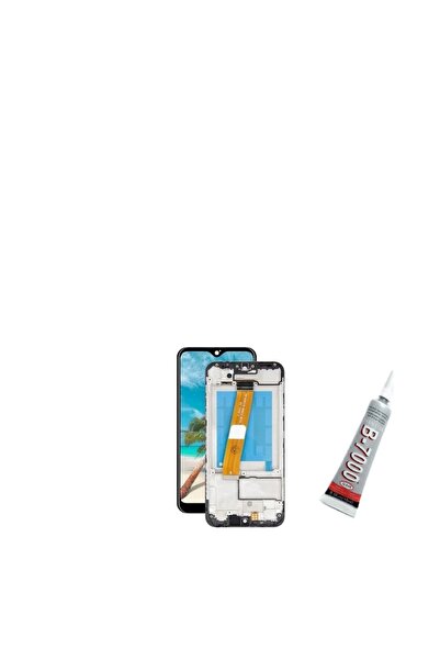 SDT Samsung Galaxy M10,M105 Compatible Screen Frame (Black) B7000 Adhesive