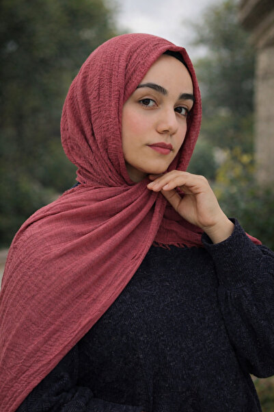 shop İREMSSCARF GÜLKURUSU BÜRÜMCÜK ŞAL