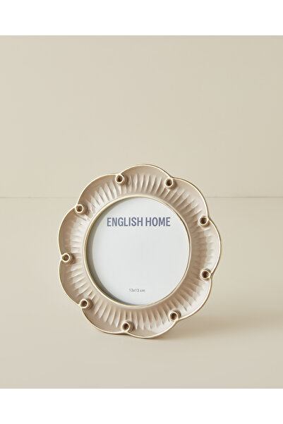 English Home Lina Mdf Çerçeve 13x13 cm Bej