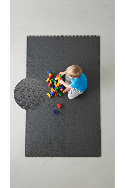 CARPAZAR Modern Oyun Matı 100x200 Kurulumlu 8 Parça 50x50 13mm Oyun Halısı Ma...