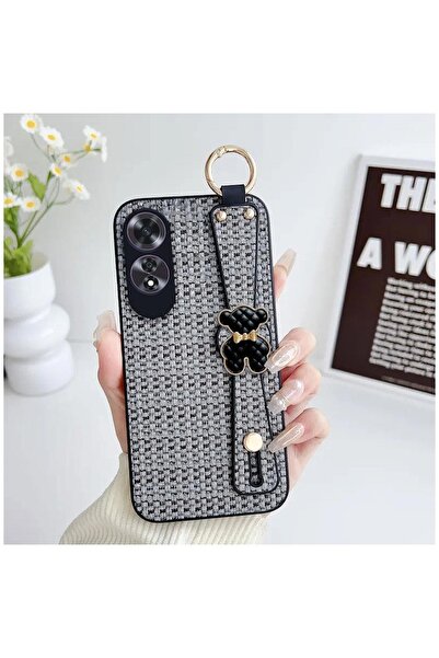 Pro Aksesuar حافظة متوافقة مع هاتف أوبو A60، حافظة سيليكون من التويد بتفاصيل ...