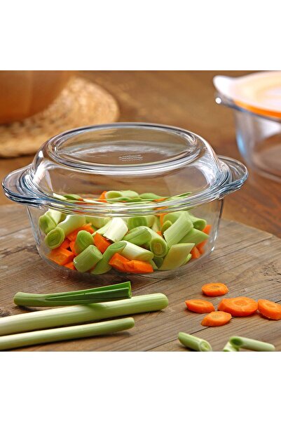 Borcam Vas yena 3,15 litri rotund cu capac