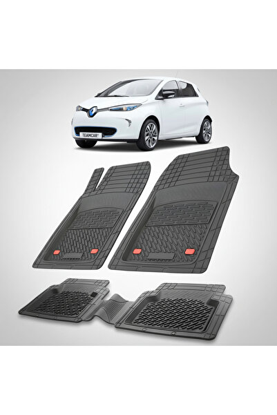 TEAMCAR Πατάκια δαπέδου συμβατά για Renault Zoe 1 Hatchback (Ηλεκτρικά) 2012-...