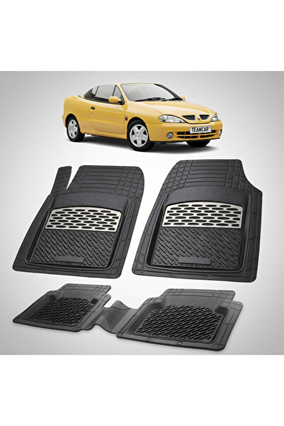 TEAMCAR Πατάκια δαπέδου συμβατά με Renault Megane I 2 Cabriolet 1999-2003 | Α...