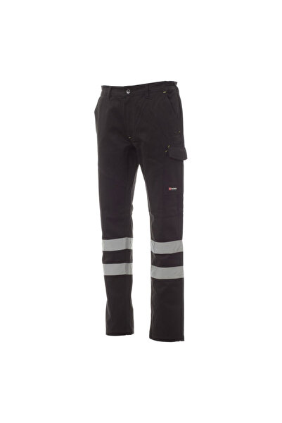 PAYPER Pantaloni talie Worker Winter Reflex, Sezon Iarna, Black, Marime 4XL 4XL