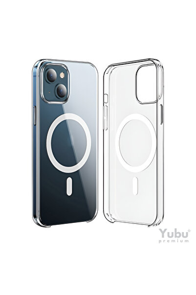 iPhone 15 Compatible Crystal Clear Magsafe Case - Non-yellowing Hard Mica Ultra Fine Protection
