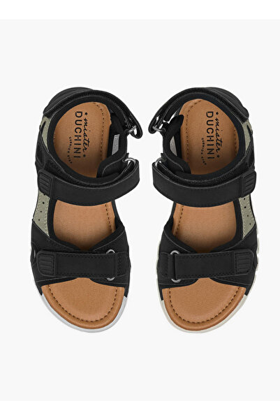 Mister Duchini Boys Hook & Loop Strap Sandals