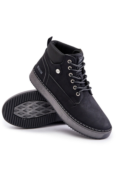 Big Star Shoes Ghete cu șireturi pentru bărbați Big Star OO174559 Hi-Poly Sys...