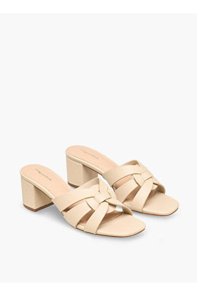 Paprika Women Textured Block Heel Sandals