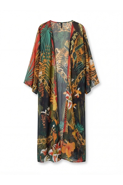Sorbie Design Tiger Pattern Kimono