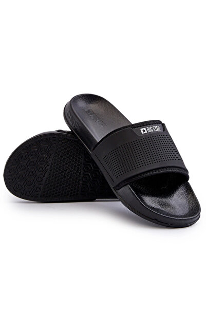 Big Star Shoes Șlapi ușori pentru bărbați Big Star NN174694 Negru 44