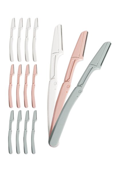 Arabest شفرات حلاقة الحواجب للنساء، 15 قطعة من شفرات ديرمابلان الآمنة، أداة د...